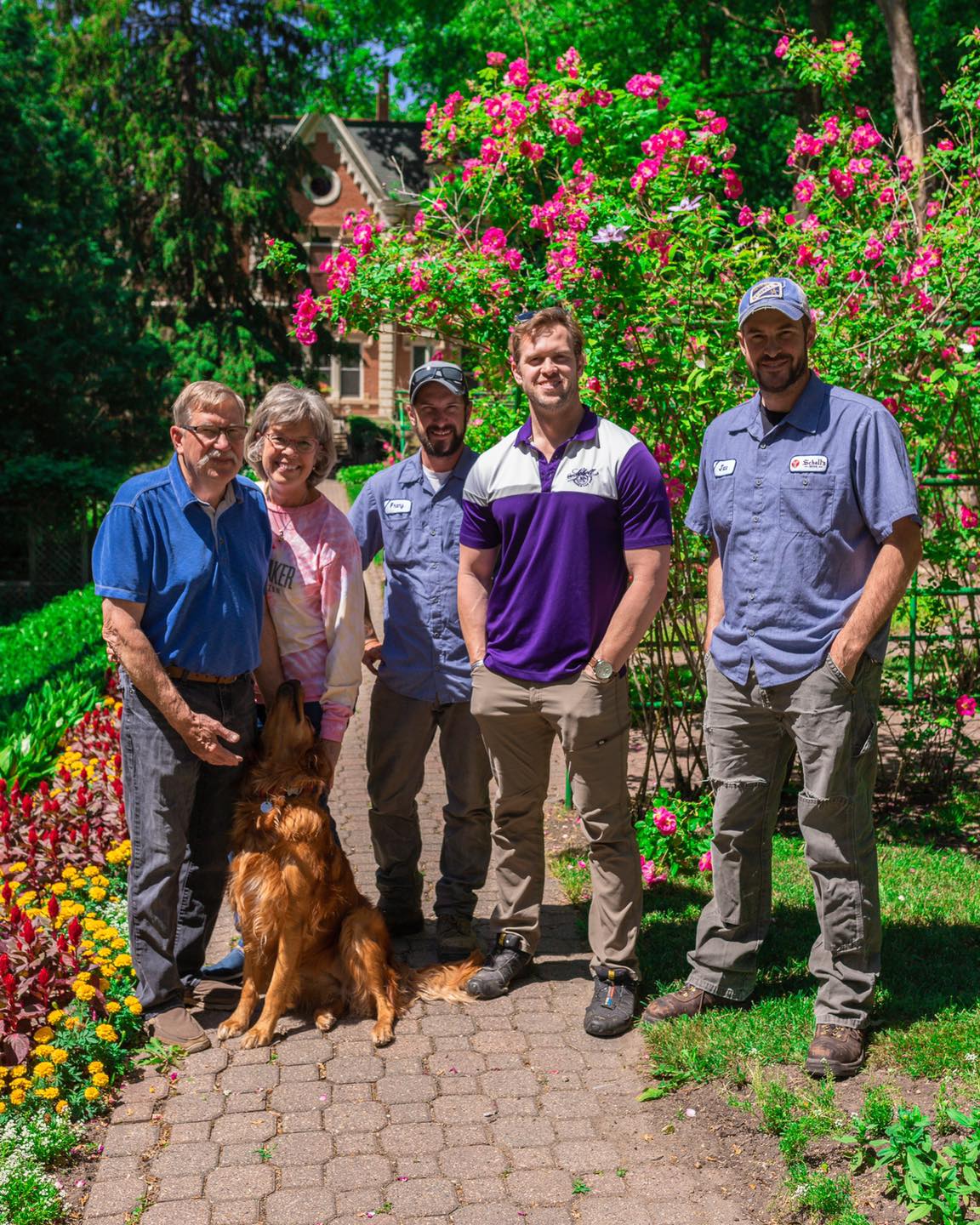 The Marti family (L to R): Ted, Jodi, Franz, Kyle, and Jace • Photo via Schell's Facebook