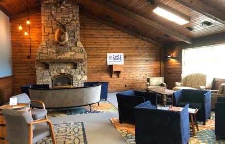 The interior of SxSE Brewery's taproom • Photo via SxSE Brewery