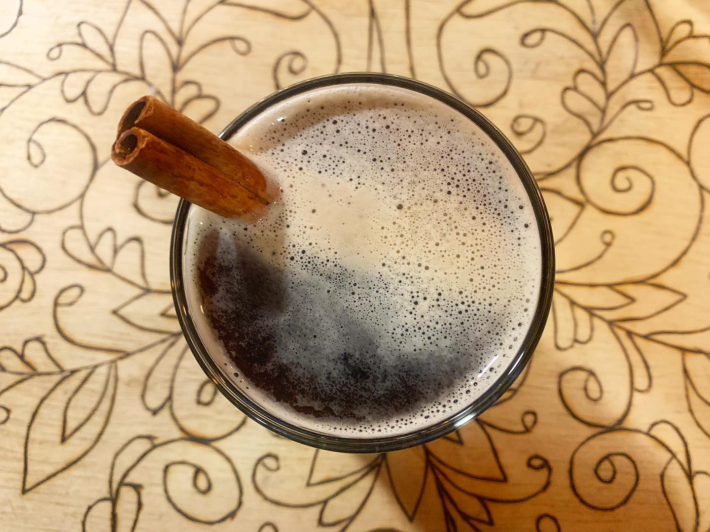 AEGIR Cinnamon Fall Stout • Photo via AEGIR Brewing Company