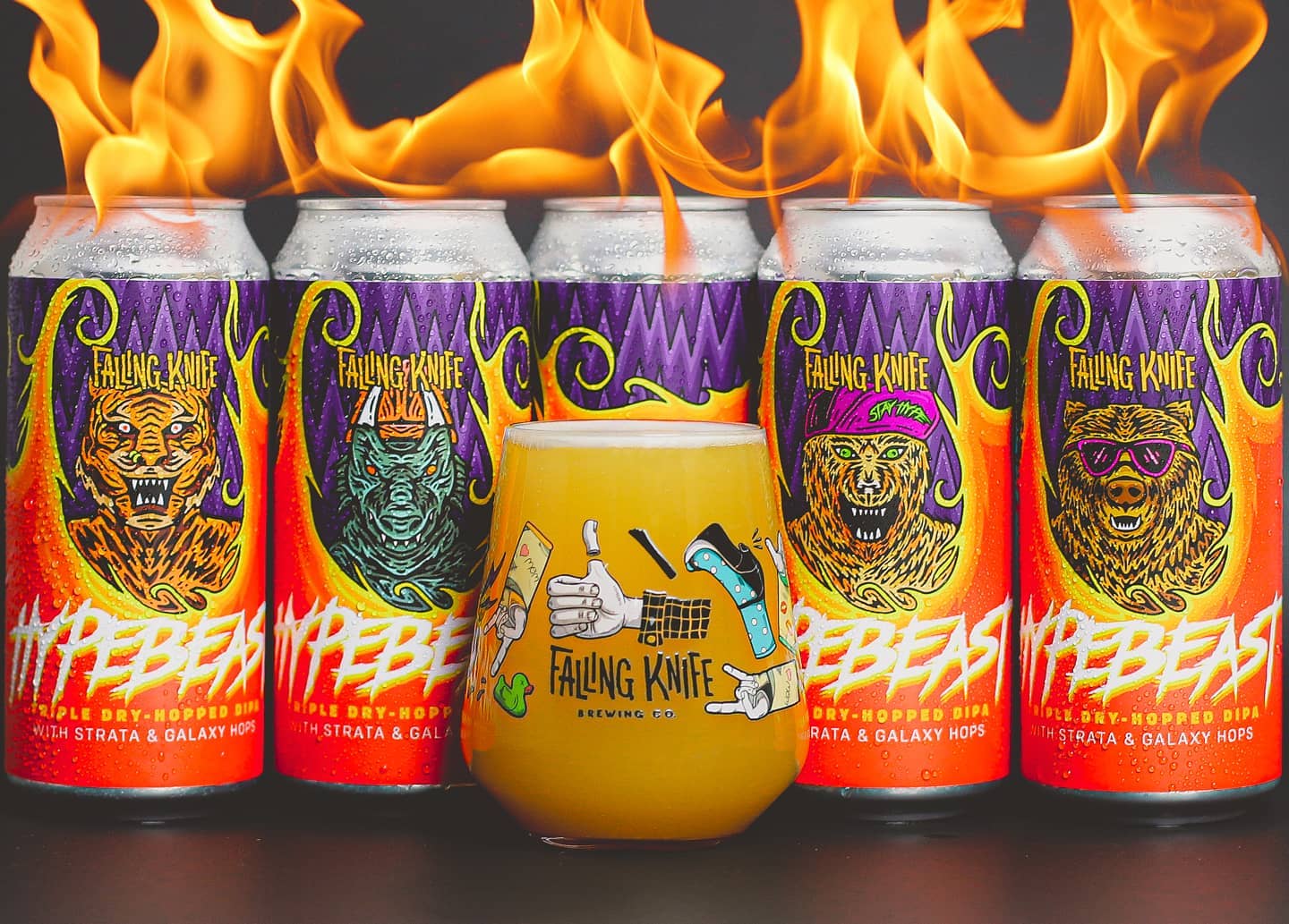 Falling Knife Hypebeast • Photo via Falling Knife Brewing Co.