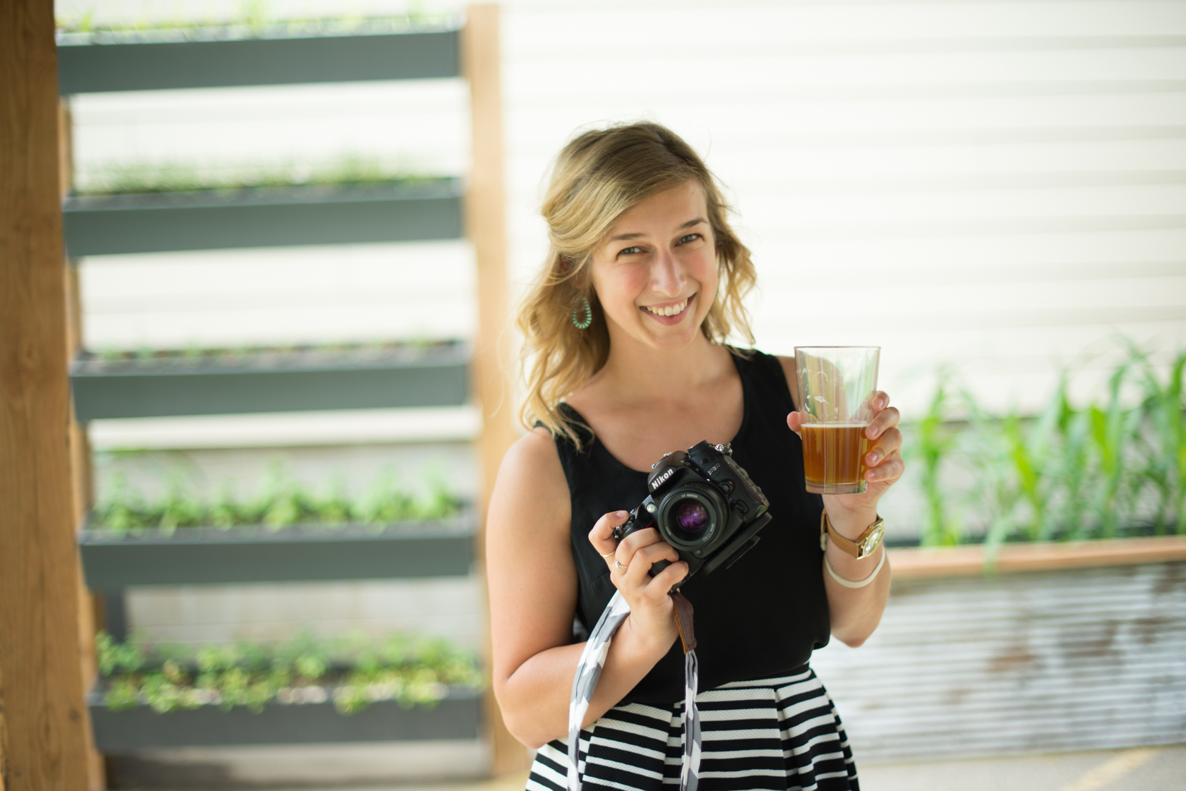 Katelyn back in the early days of her blog.
