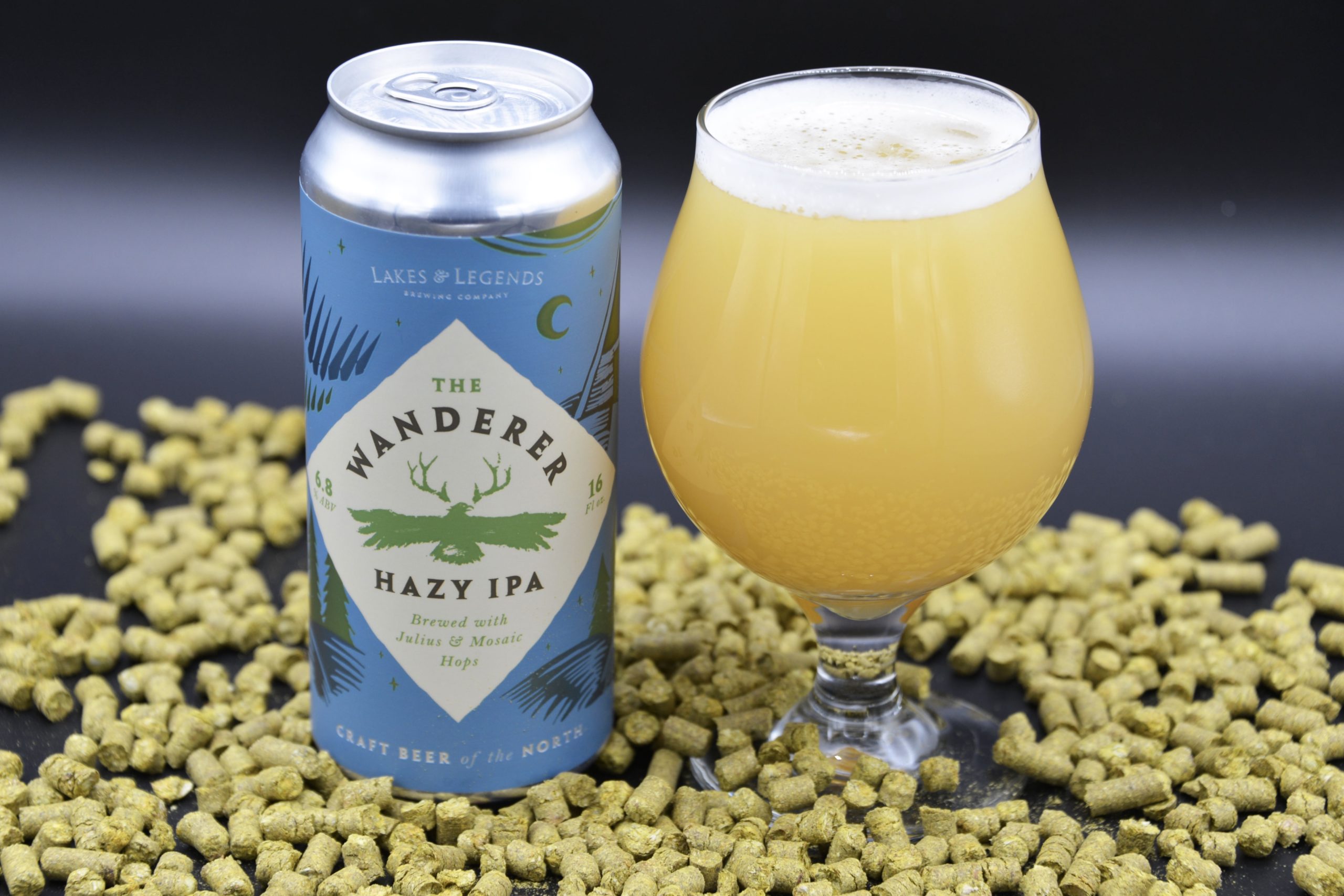 Lakes & Legends The Wanderer Boreal Edition • Photo via Lakes & Legends Brewing Company