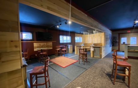 The Wreck Room at Roundhouse Brewery’s Nisswa facility • Photo via Roundhouse Brewery The Wreck Room at Roundhouse Brewery's Nisswa facility • Photo via Roundhouse Brewery