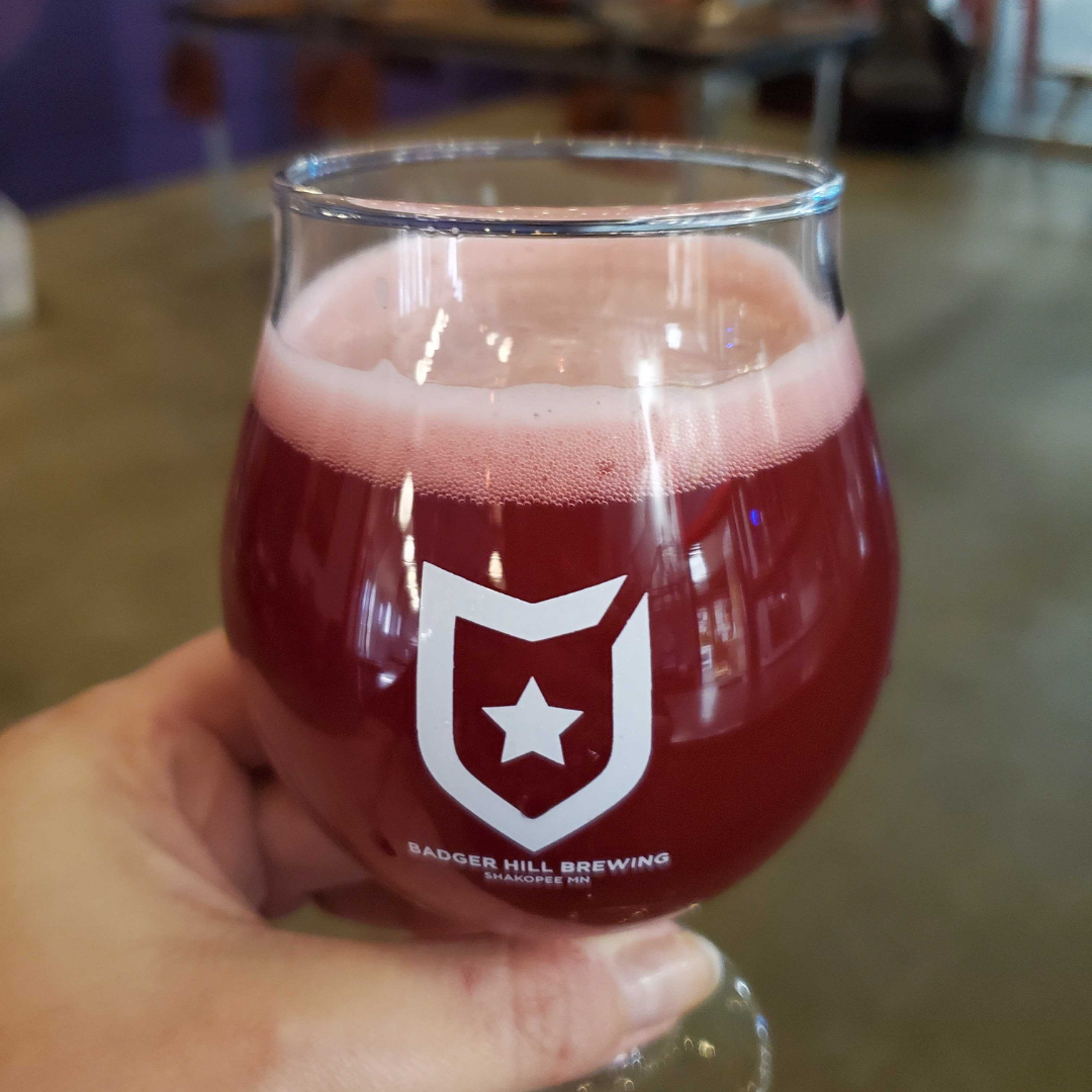 Badger Hill F5 Blackberry • Photo via Badger Hill Brewing Company