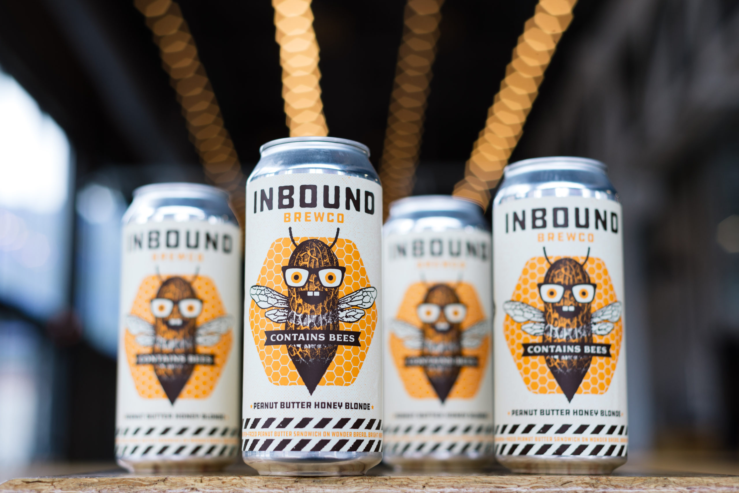 Inbound BrewCo Contains Bees • Photo via Inbound BrewCo