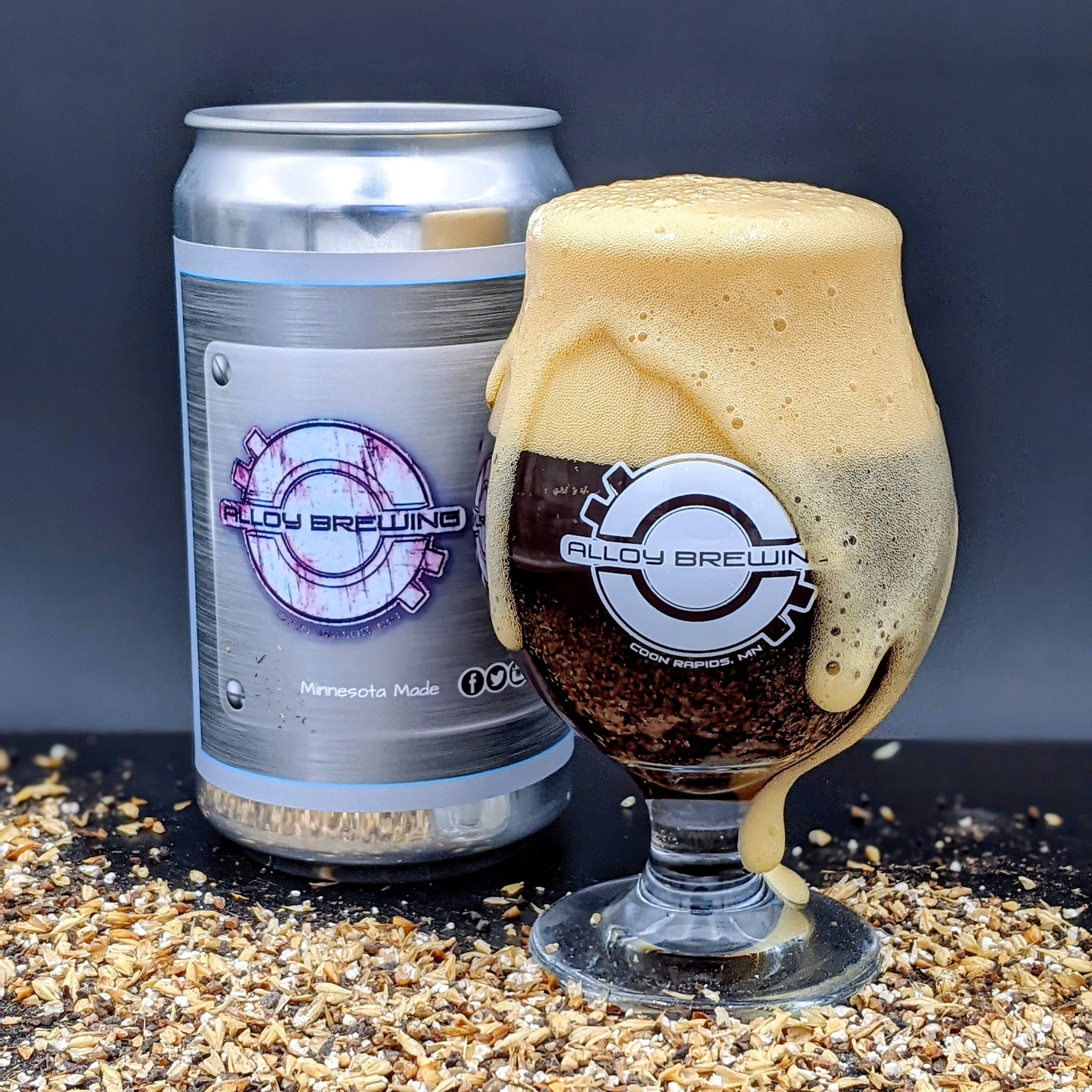 Alloy Etched Barleywine • Photo via Alloy Brewing