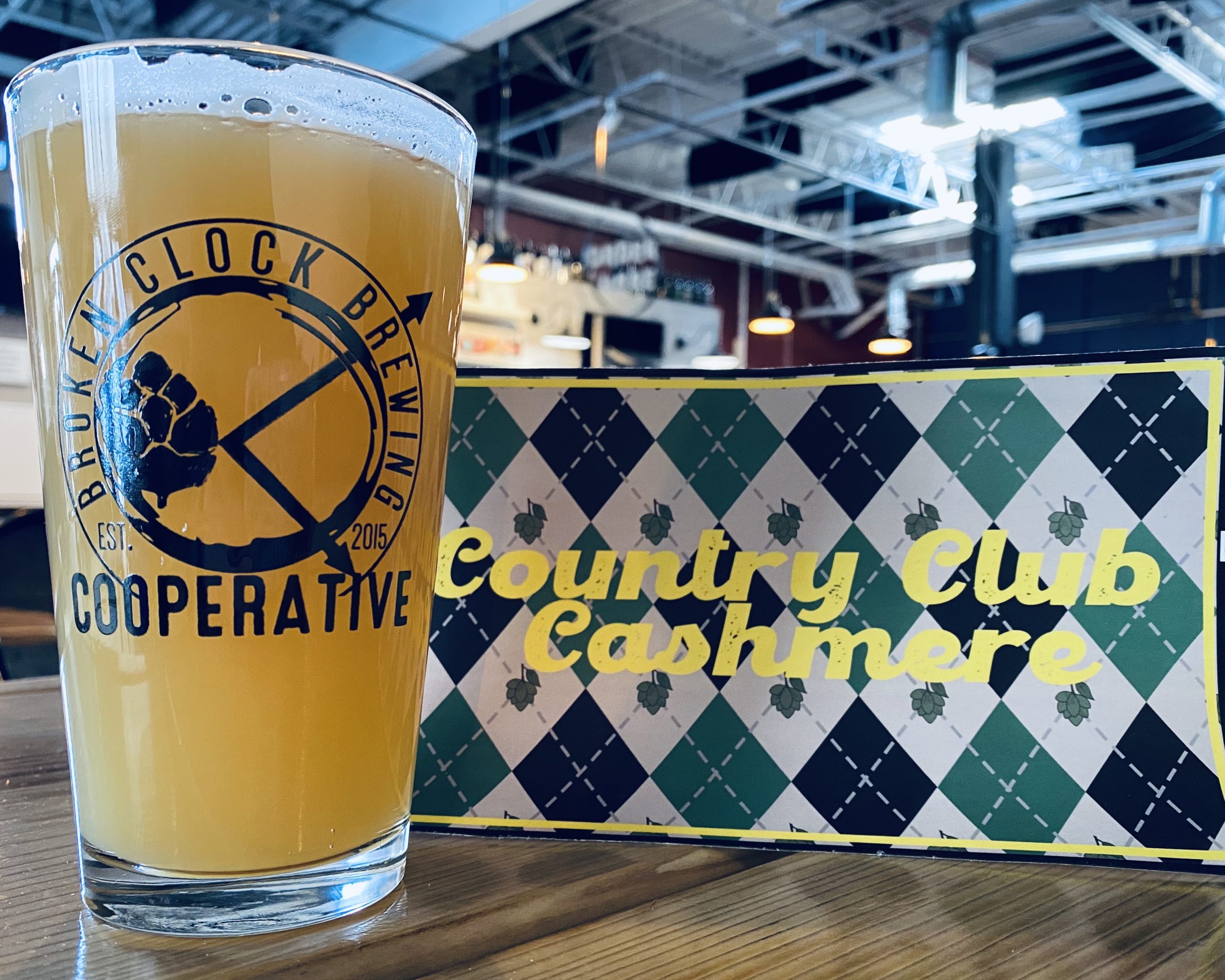 Broken Clock Countryclub Cashmere • Photo via Broken Clock Brewing Cooperative