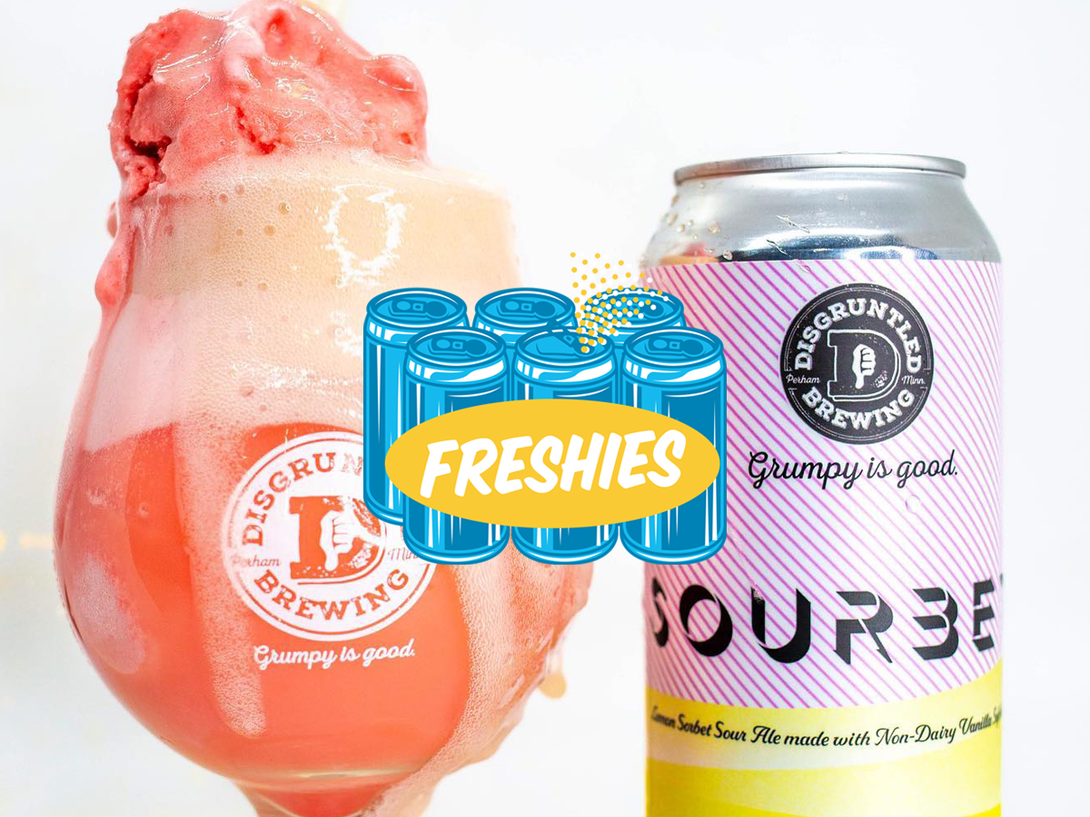 Disgruntled Sourbet pastry sour • Photo via Disgruntled Brewing