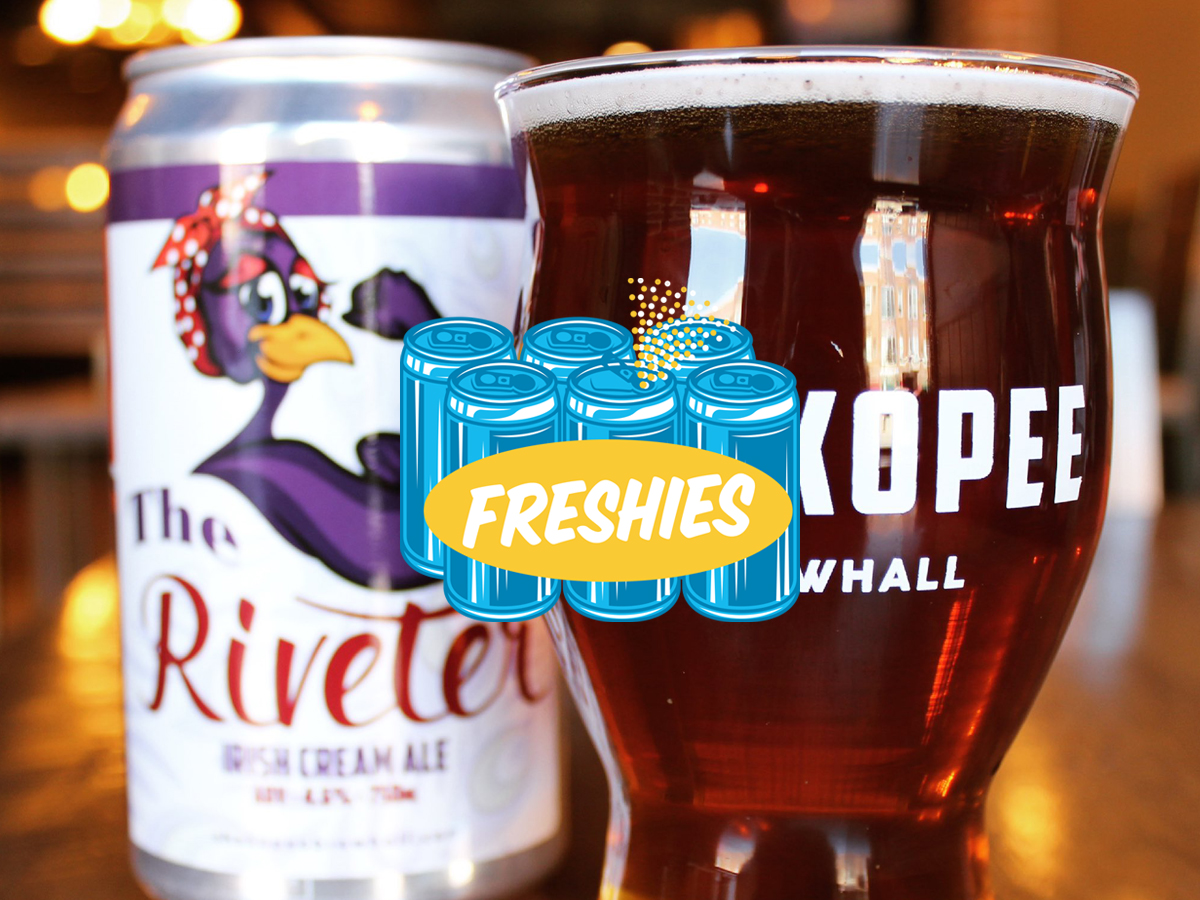 Shakopee Brewhall The Riveter Irish Cream Ale • Photo via Shakopee Brewhall