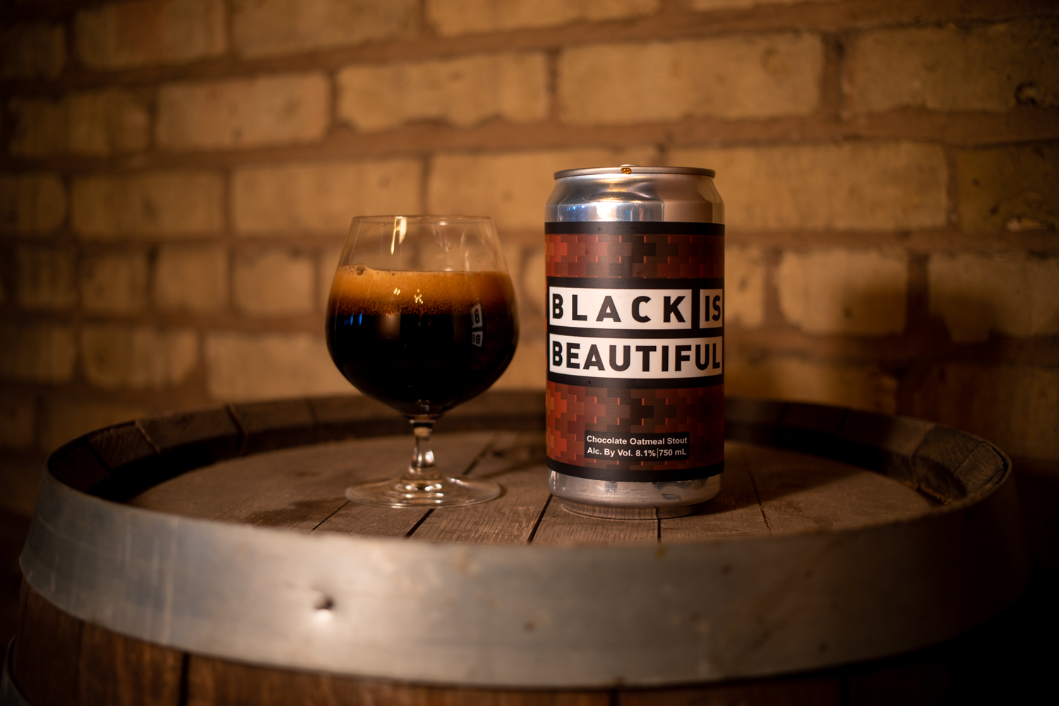 Black is Beautiful brewed by Bad Weather Brewing Company in St. Paul, Minnesota • Photo by Brian Kaufenberg