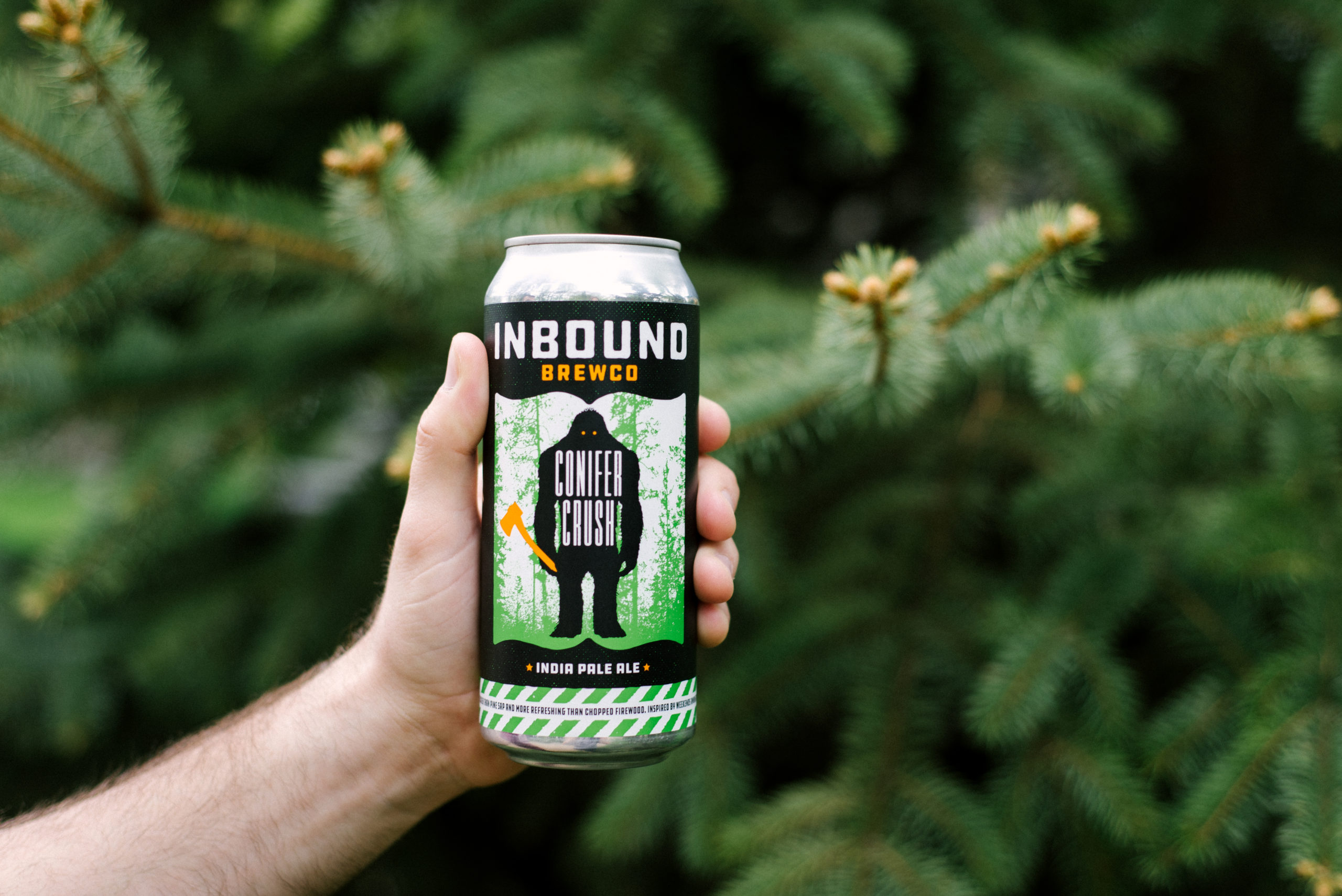 Inbound Conifer Crush Pine • Photo via Inbound BrewCo