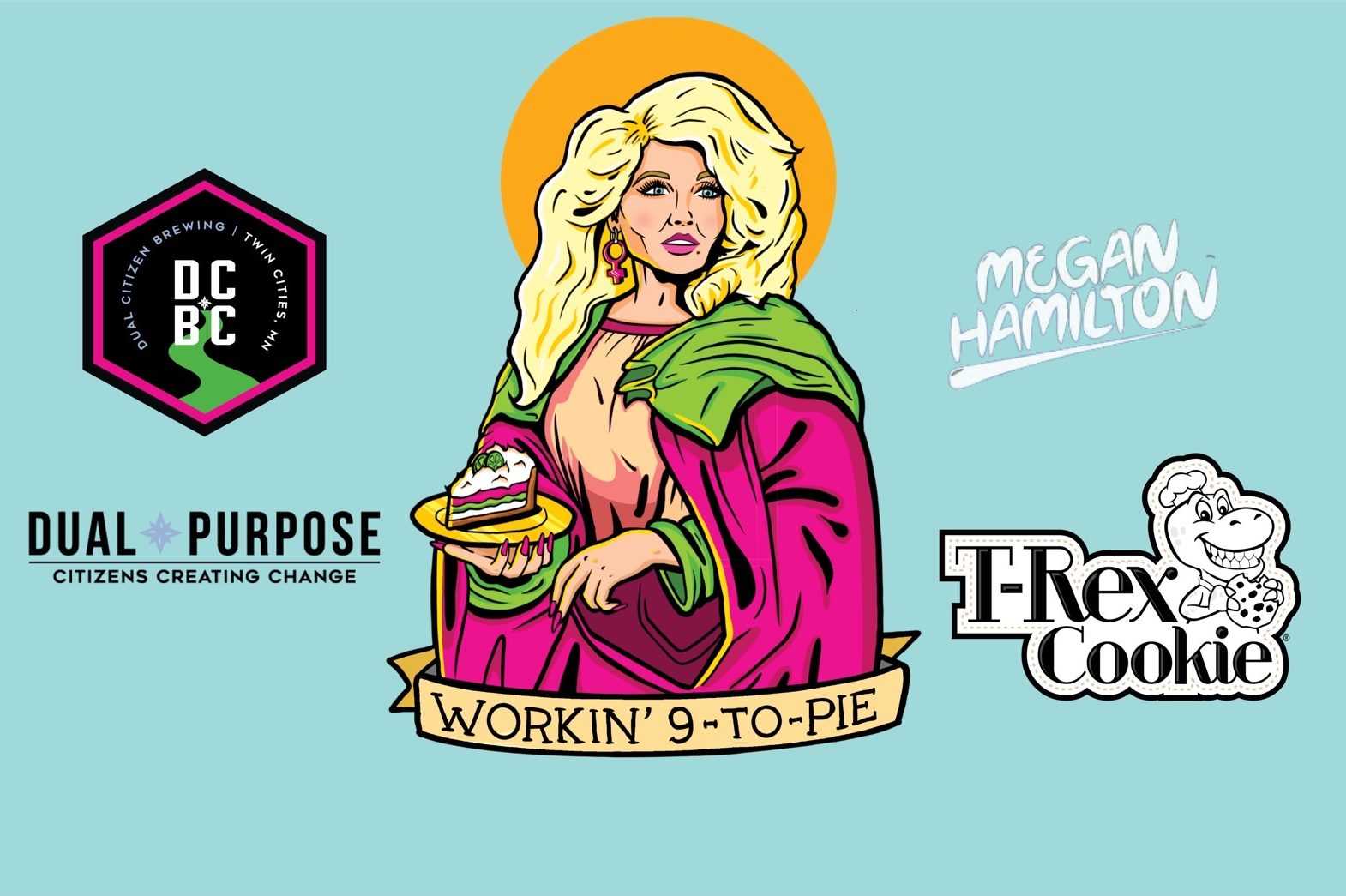 Dual Citizen Workin' 9-to-pie • Graphic via Dual Citizen Brewing Company