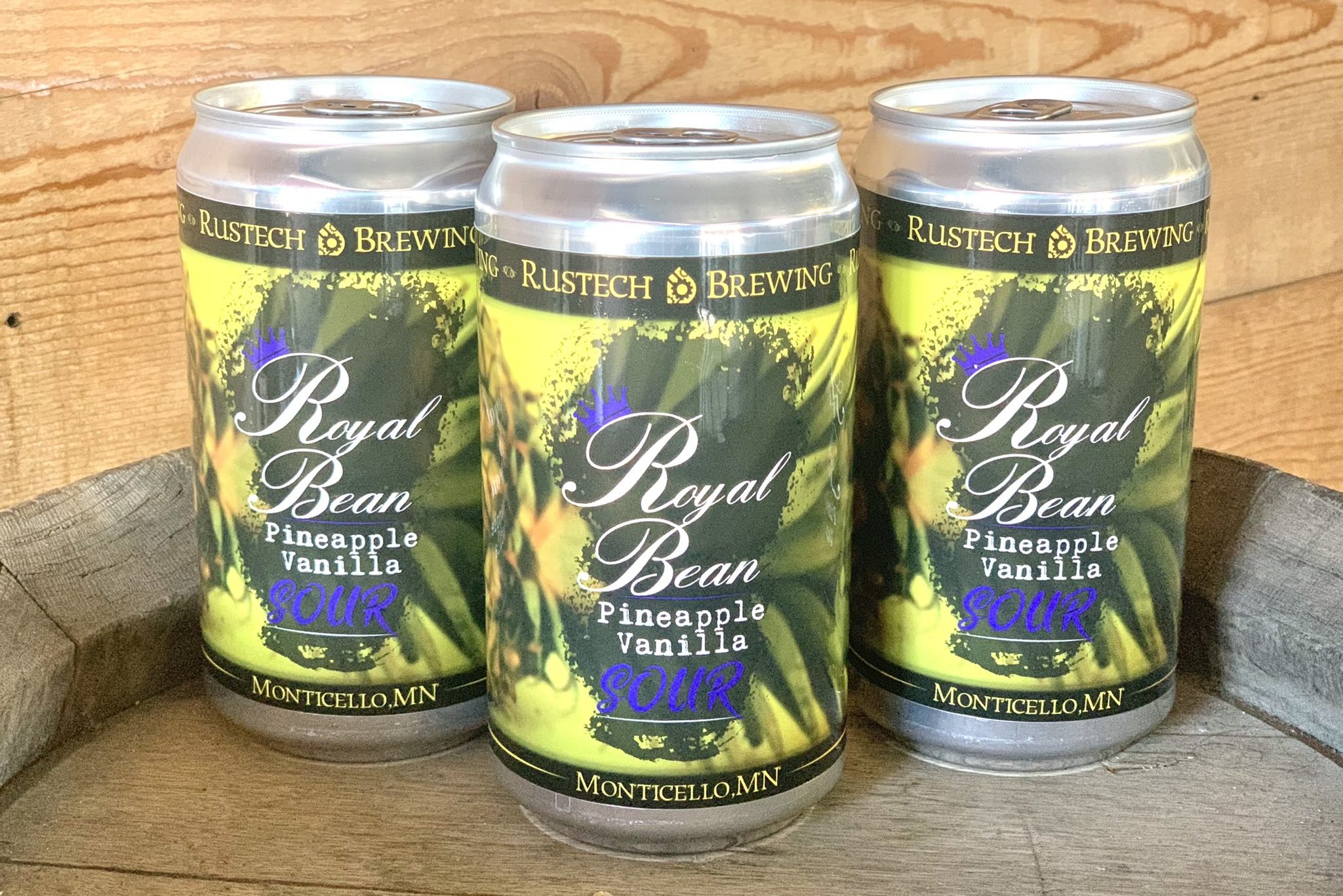 Rustech Royal Bean Pineapple Vanilla Sour • Photo via Rustech Brewing