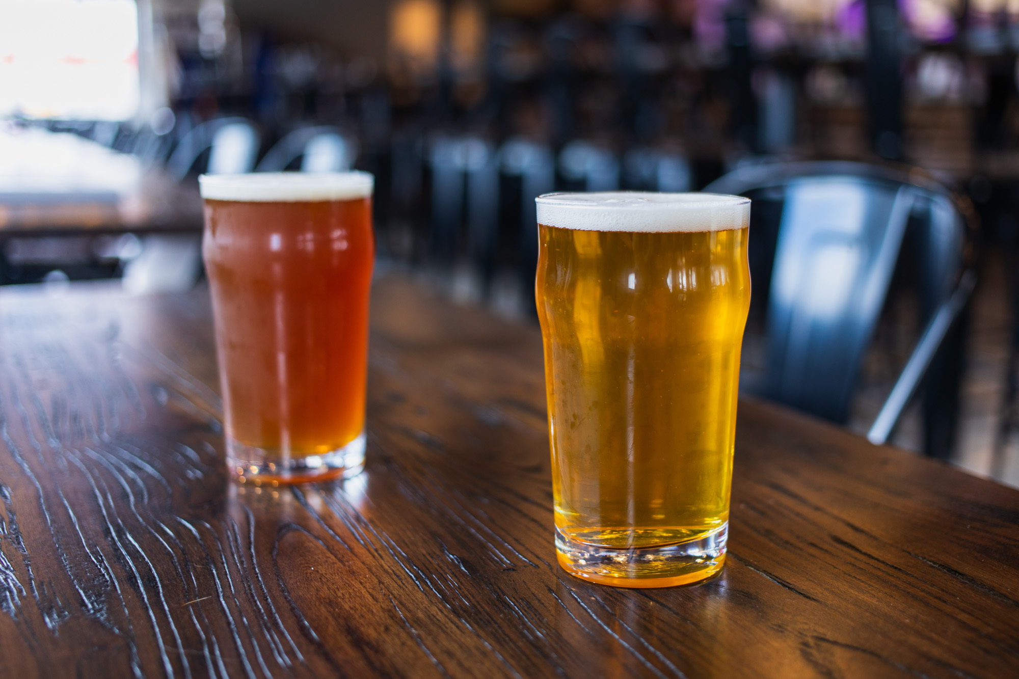 Chanhassen Brewing Company will have nine beers on tap for opening day • Photo by Jordan Wipf