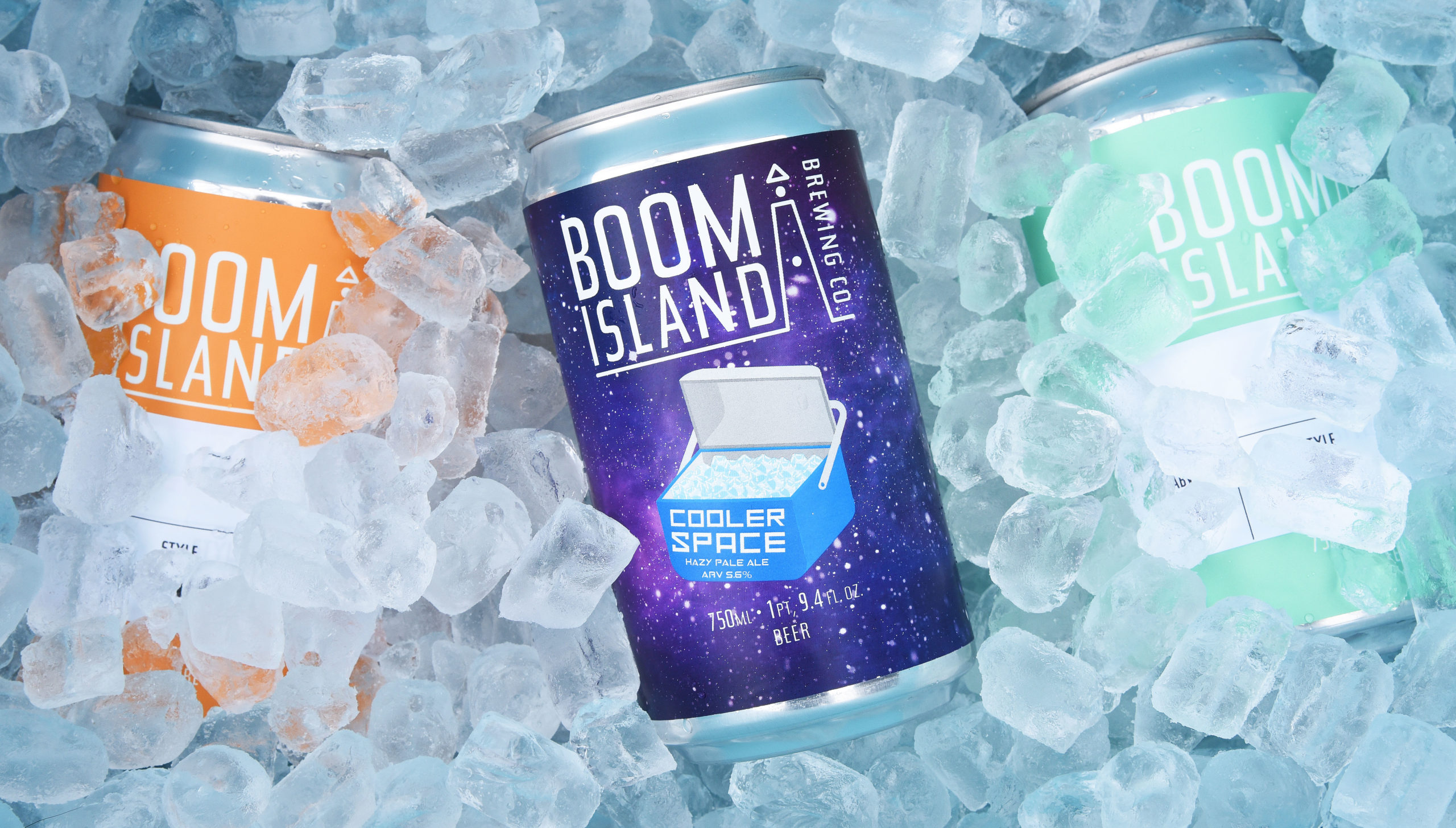 Boom Island Cooler Space Hazy Pale Ale • Photo via Boom Island Brewing Company