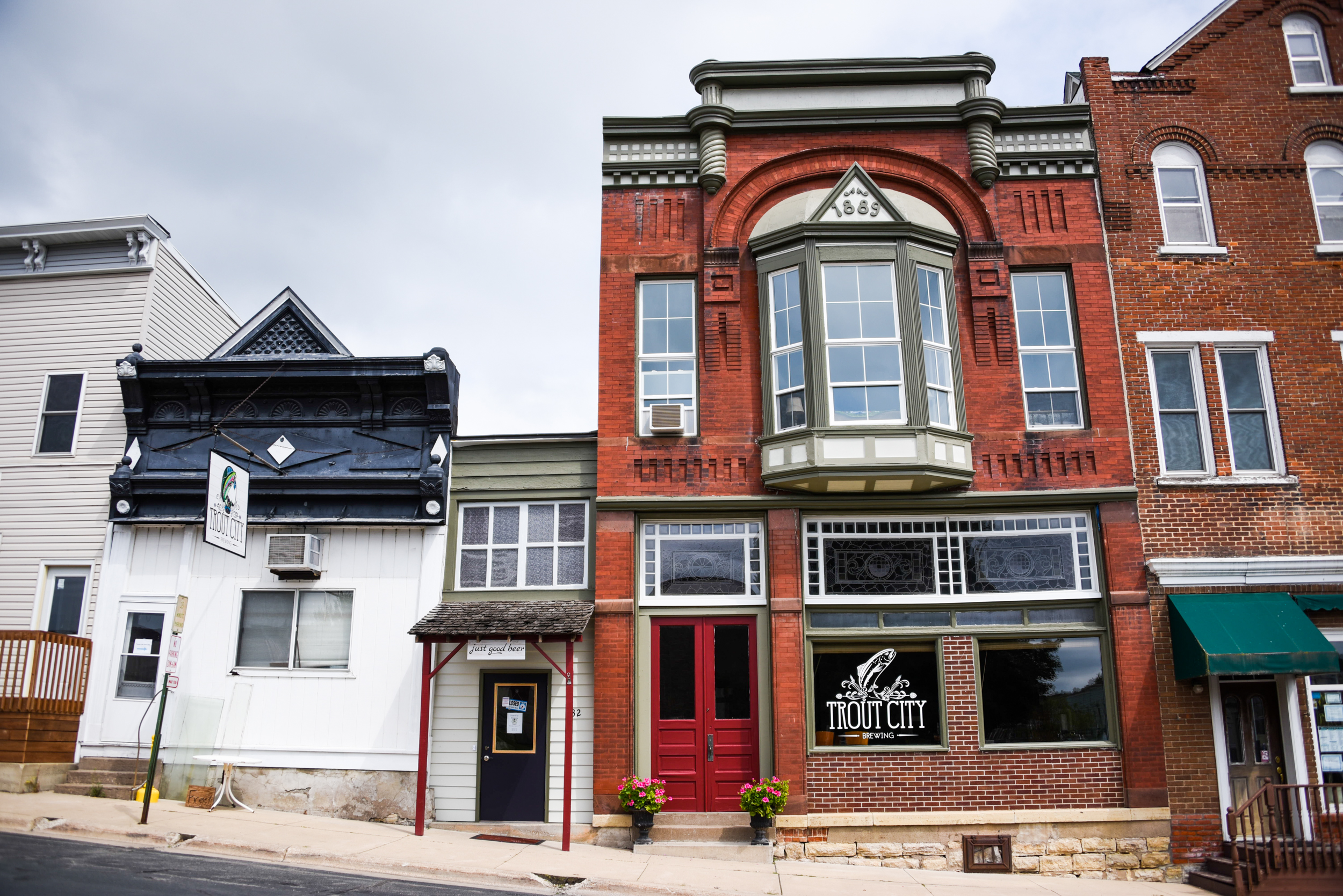 Trout City Brewing in Preston, Minnesota, is up for sale • Photo by Louis Livingston-Garcia