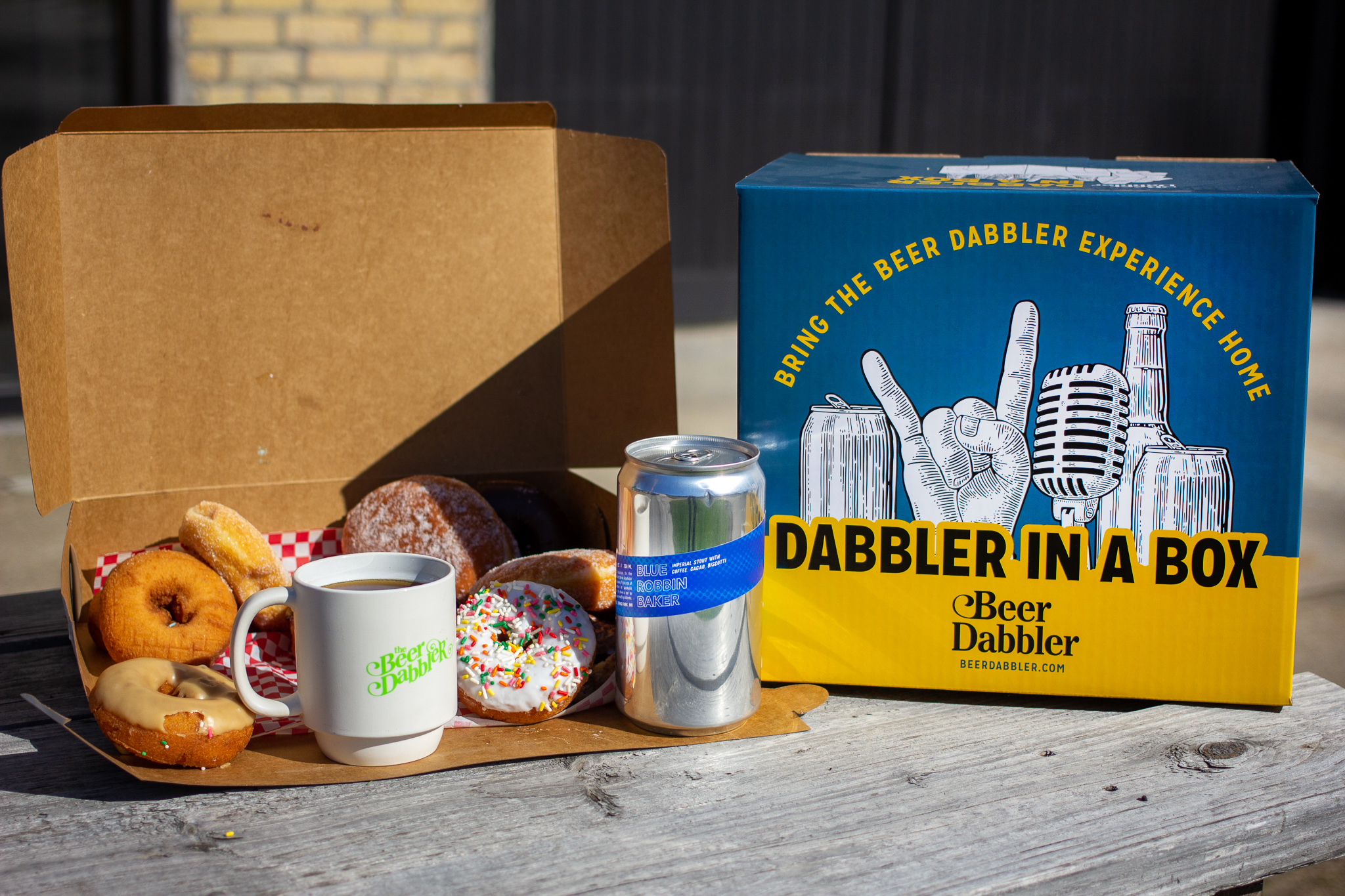 Back Channel Blue Robbin Baker Pastry Stout with Biscotti • Photo by Zach McCormick