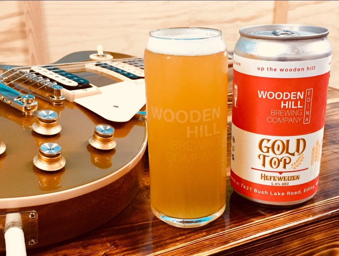 Wooden Hill Golden Top Hefeweizen • Photo via Wooden Hill Brewing Company