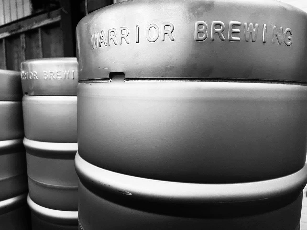 Keg from Warrior Brewing Company in Duluth • Photo via Warrior Brewing Company