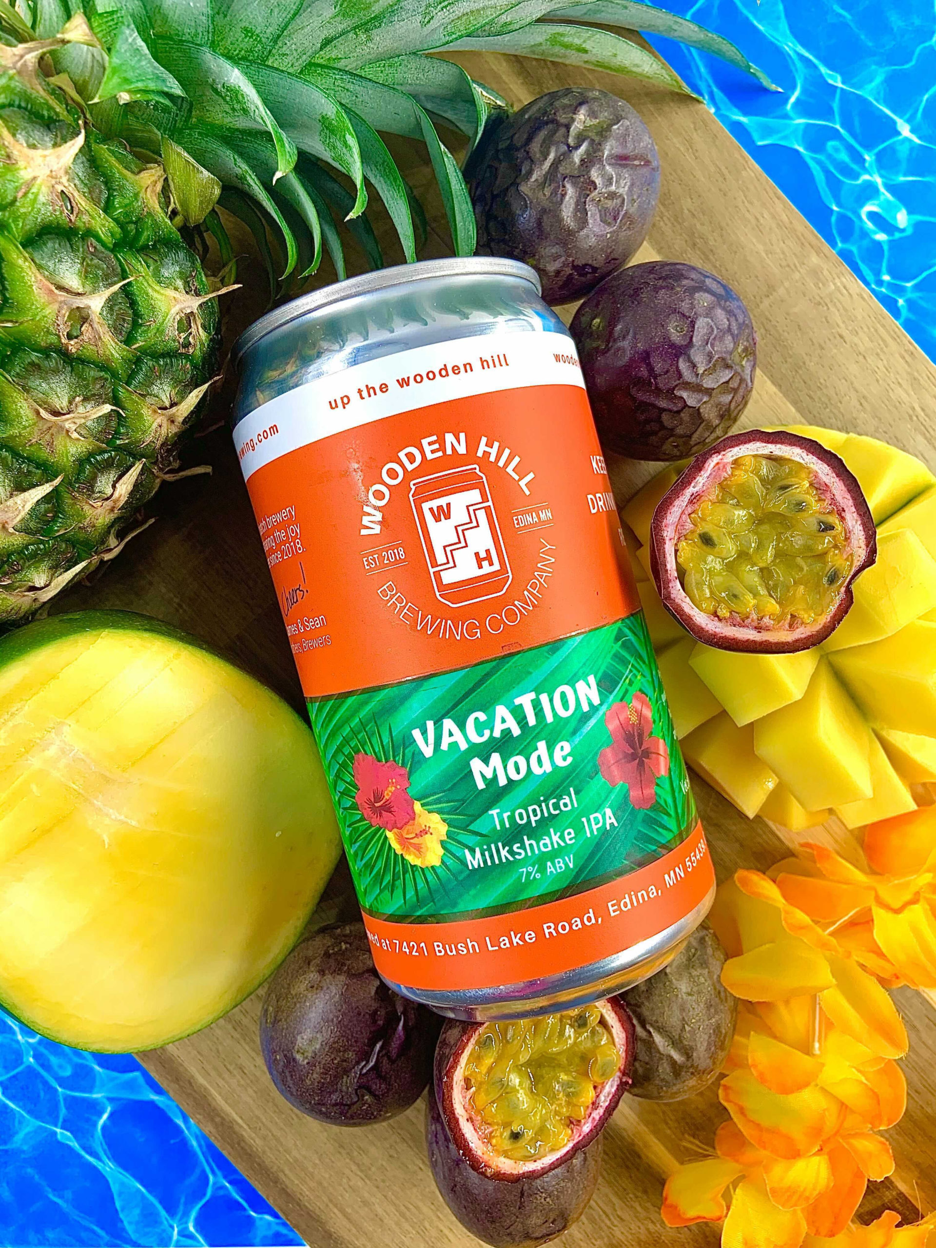 Wooden Hill Vacation Mode • Photo via Wooden Hill Brewing Company