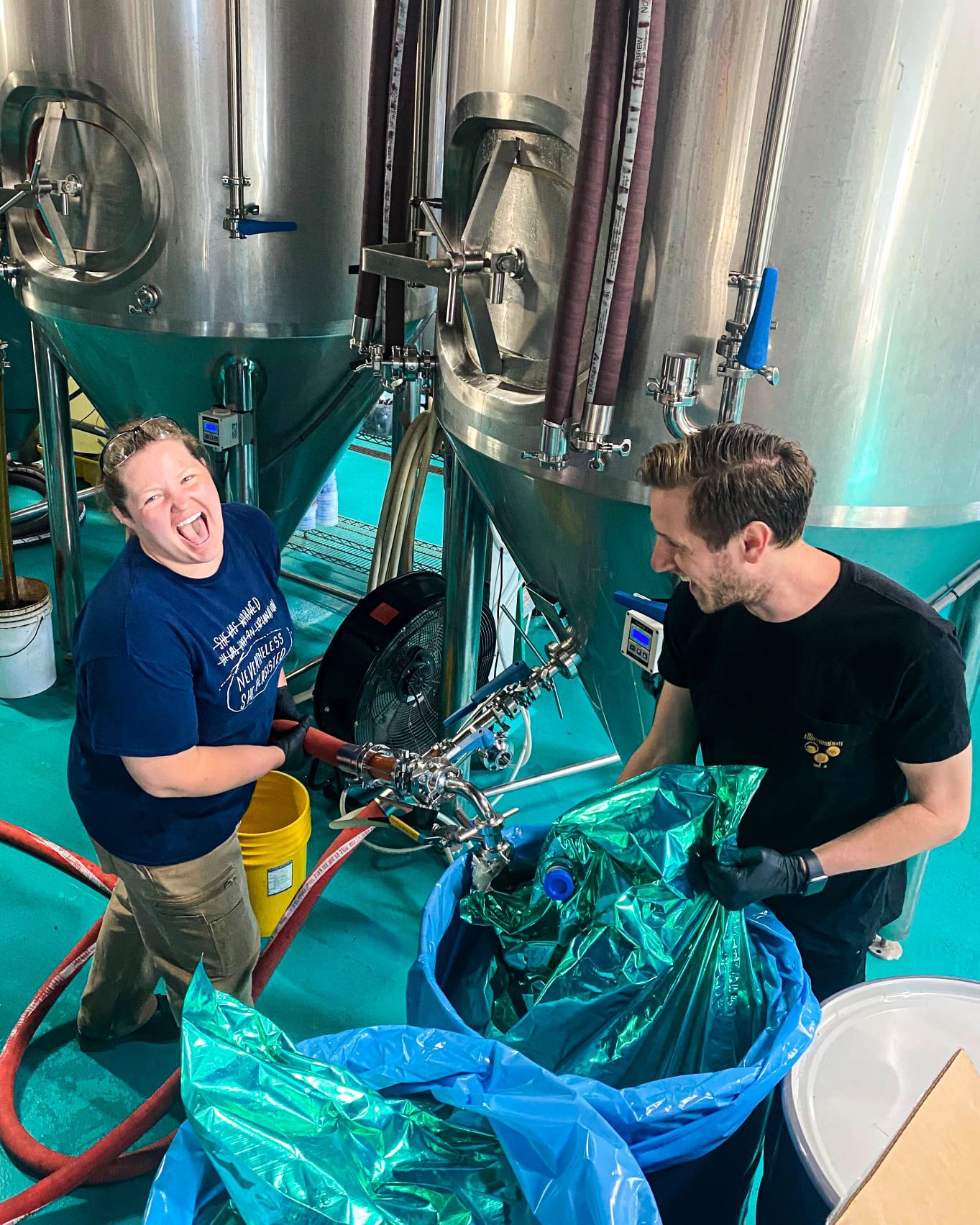 Deviant Minds brew day at Modist Brewing Company in Minneapolis • Photo via Deviant Minds