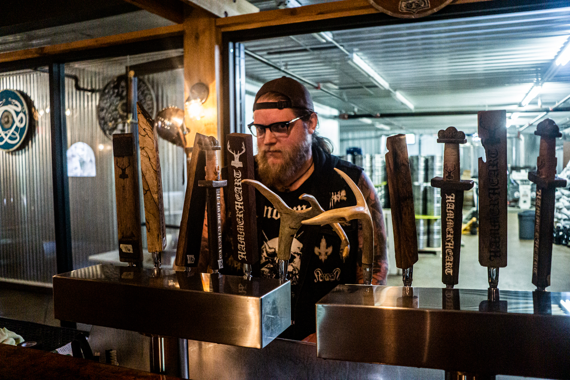HammerHeart brewer Austin Lunn • Photo by Jerard Fagerberg