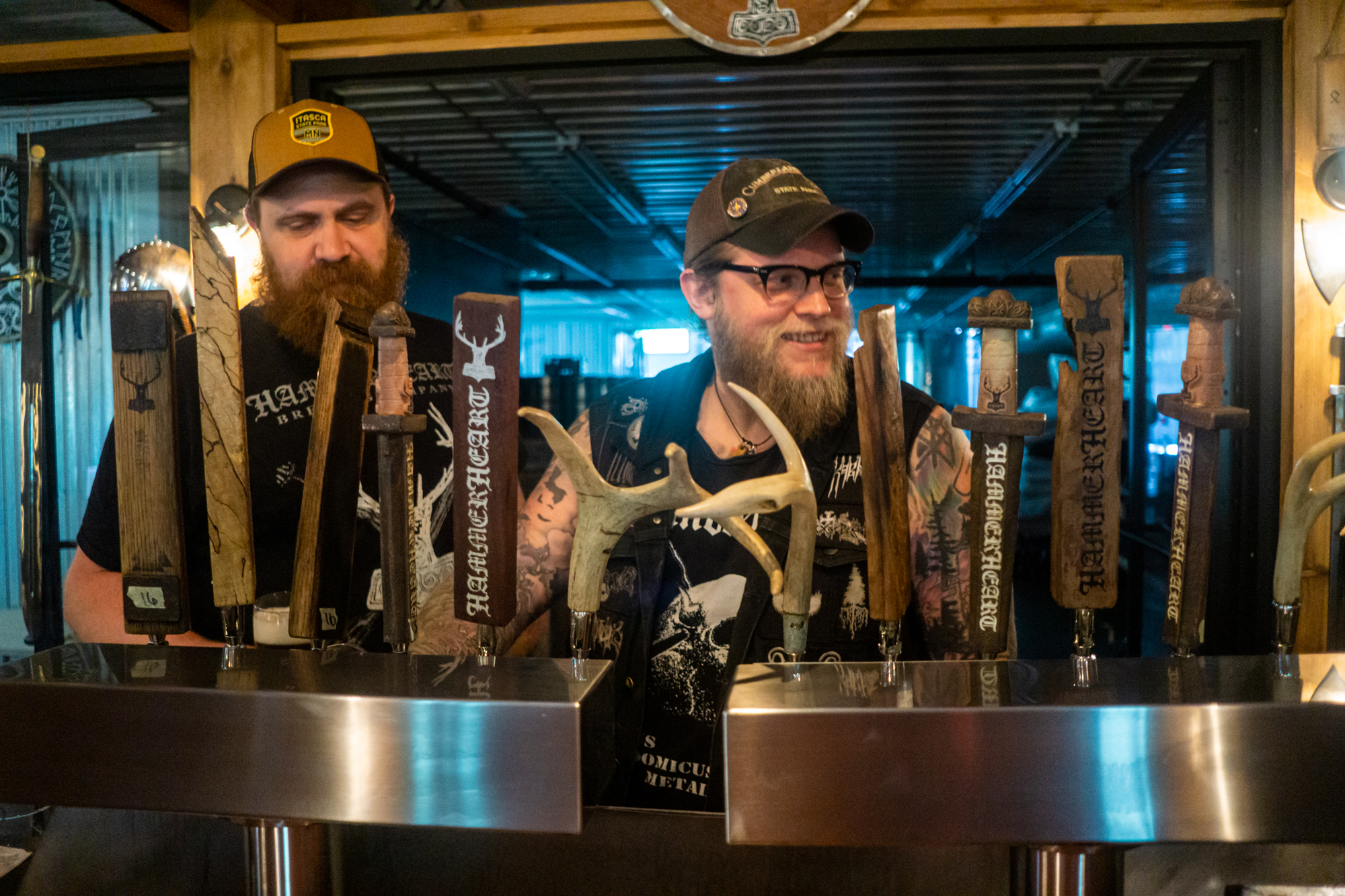 HammerHeart founders Nathaniel Chapman (left) and Austin Lunn • Photo by Jerard Fagerberg