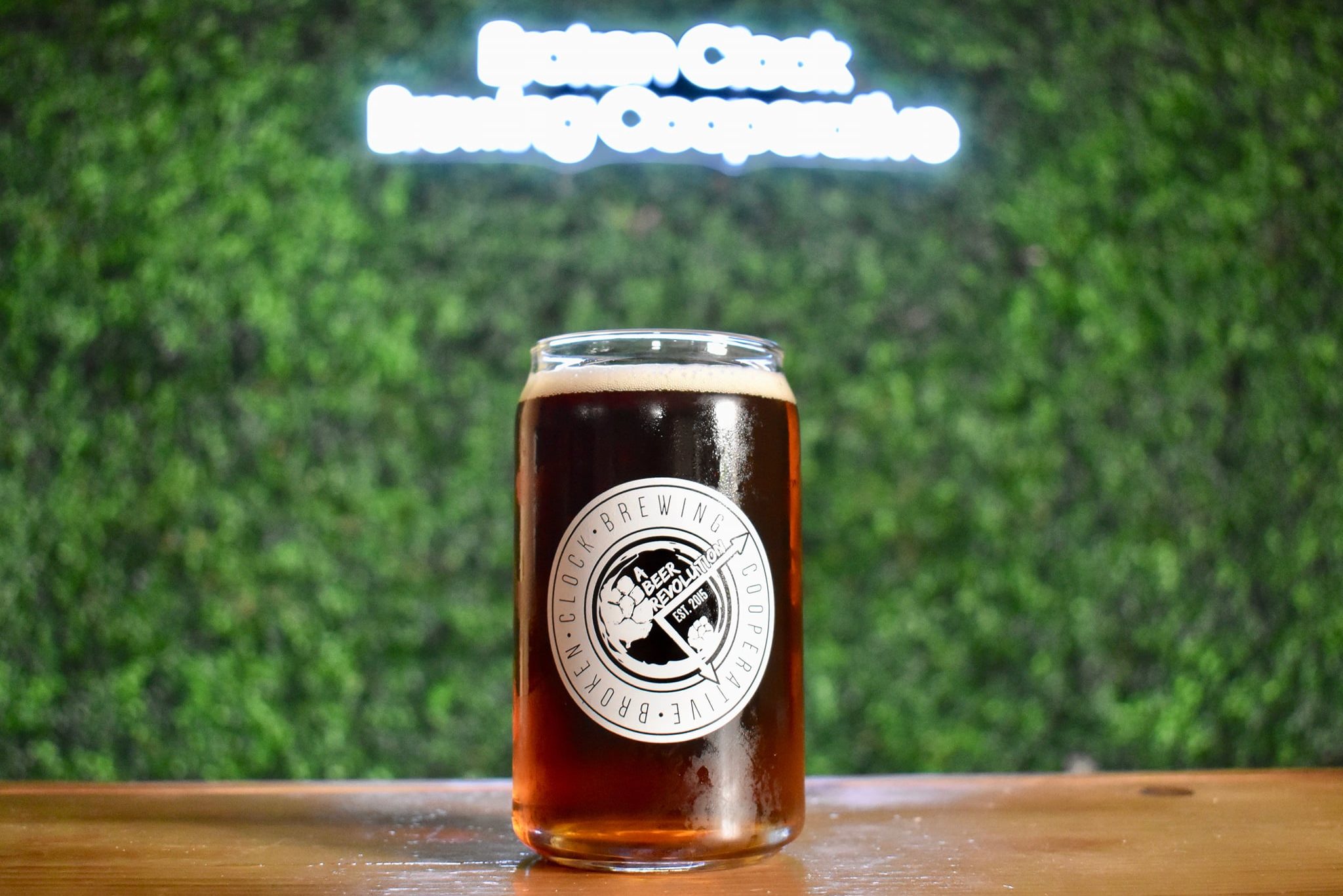 Broken Clock Happy Hour Red Ale • Photo via Broken Clock Brewing Cooperative