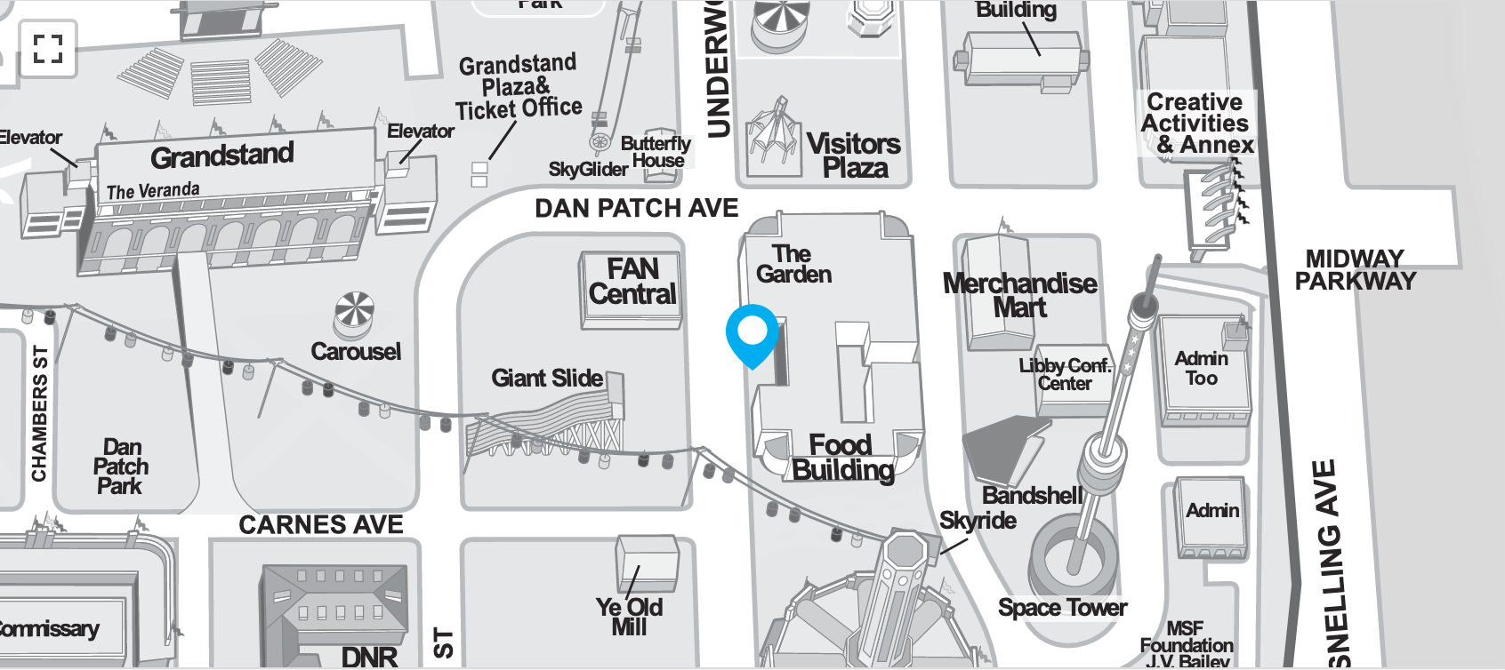 Ball Park Cafe at the Minnesota State Fair • Image via Minnesota State Fair