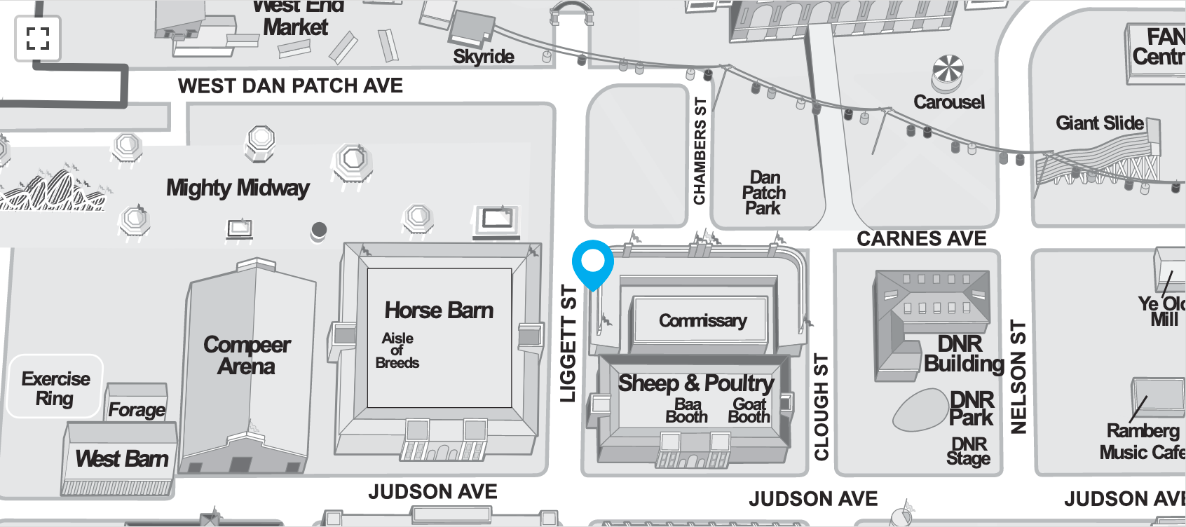 Coasters at the Minnesota State Fair • Image via Minnesota State Fair