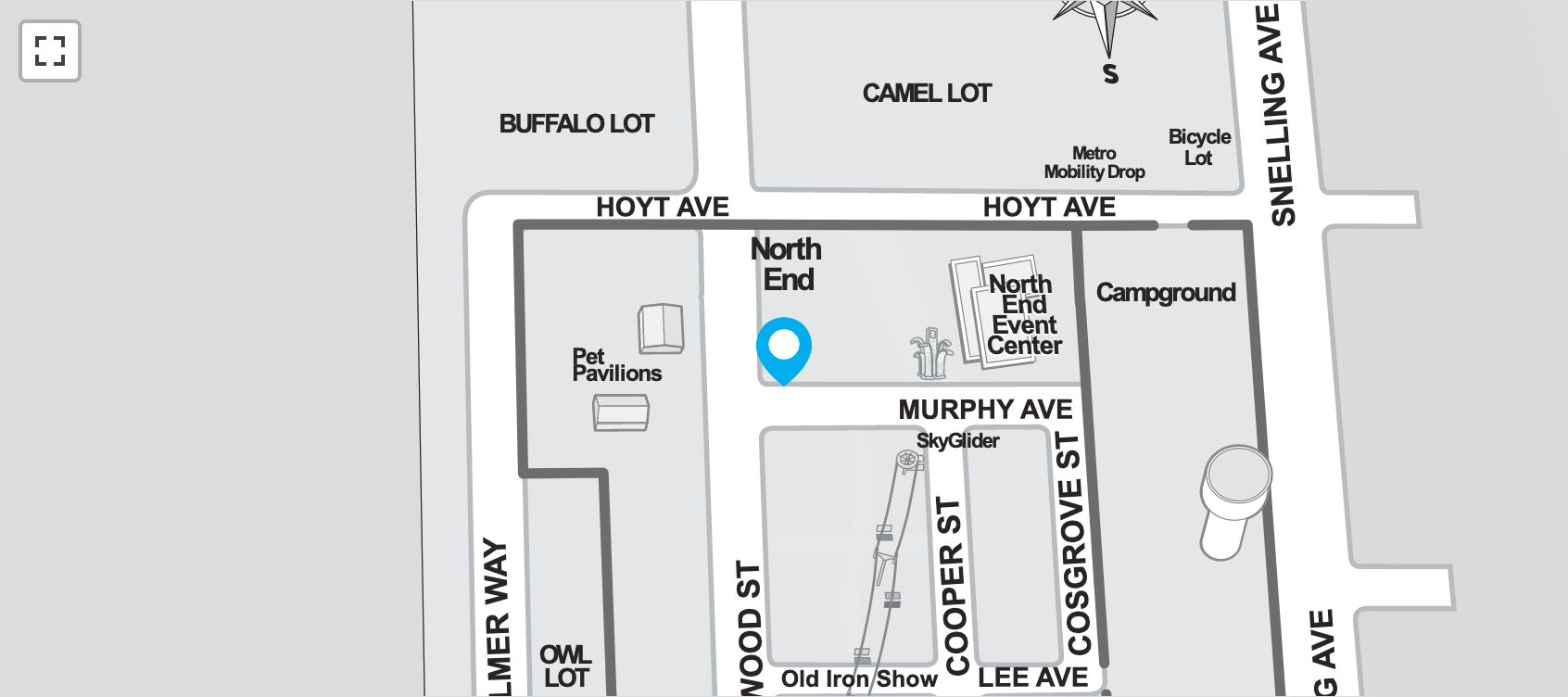 The Hangar at the Minnesota State Fair • Image via Minnesota State Fair