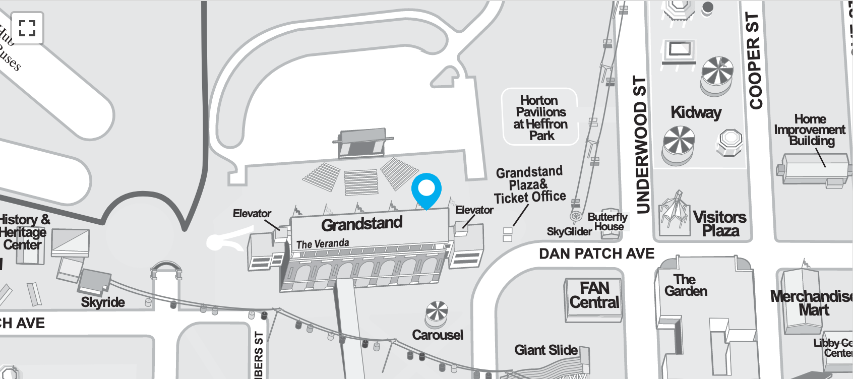 Hildebrand Concessions at the Grandstand • Image via Minnesota State Fair