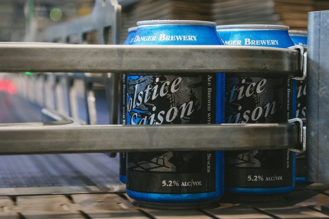 Castle Danger Solstice Saison • Photo via Castle Danger Brewery