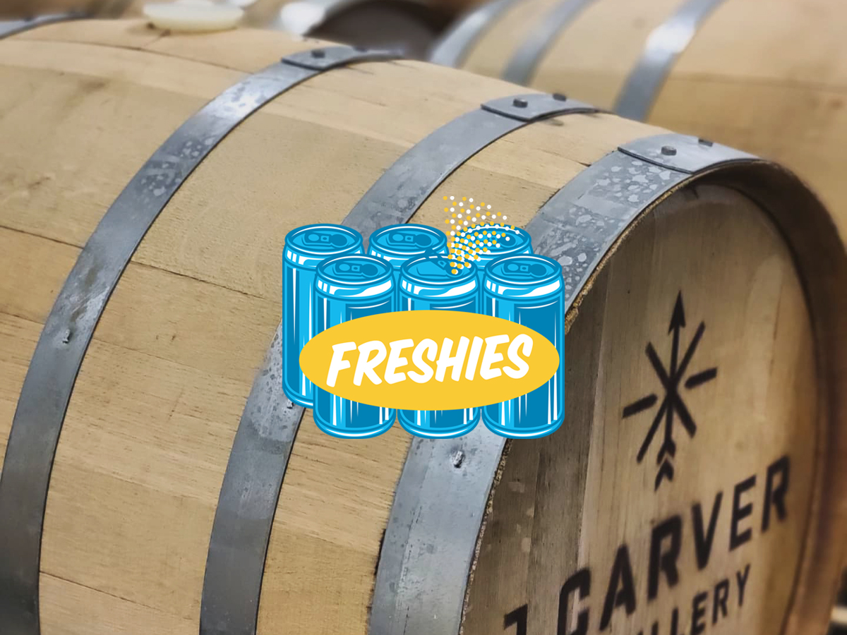 Bad Weather announced some J. Carver Distillery barrel-aged beer goodies coming down the pipe • Photo via Bad Weather Brewing