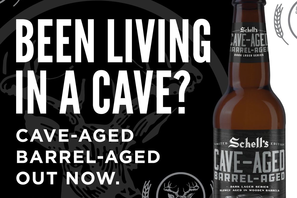 Schell's Cave-Aged Barrel-Aged • Photo via Schell's Brewery