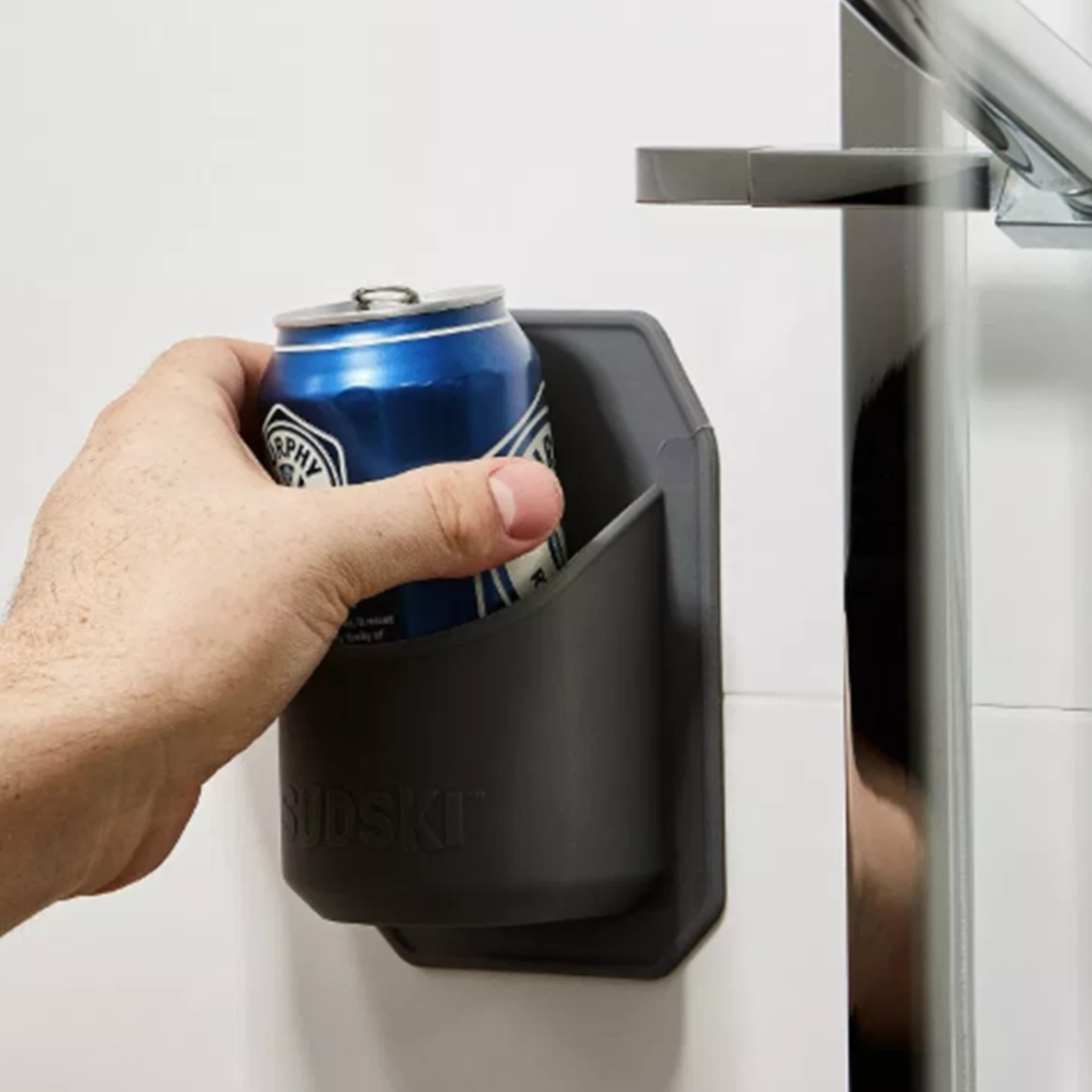 Sudski Beer Holder for the shower • Photo via 30 Watt