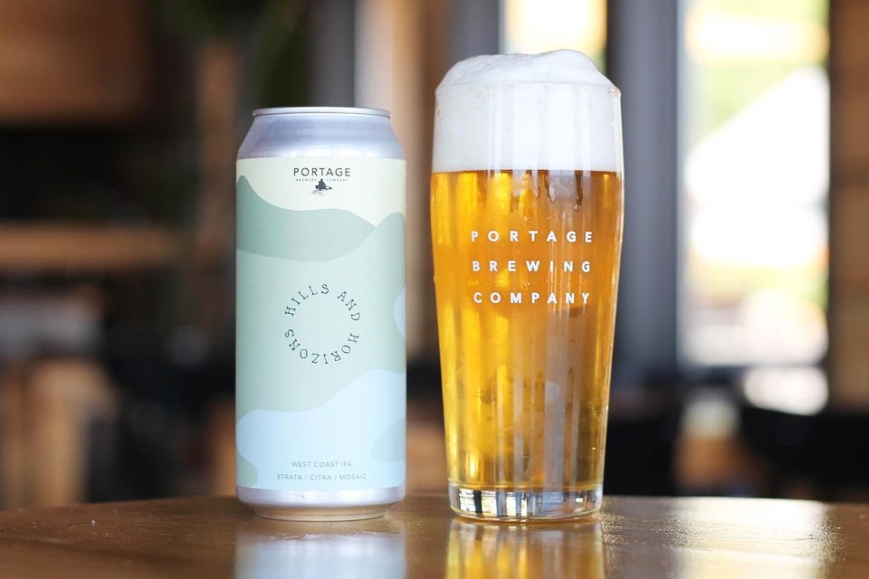 Portage Hills & Horizons • Photo via Portage Brewing Company
