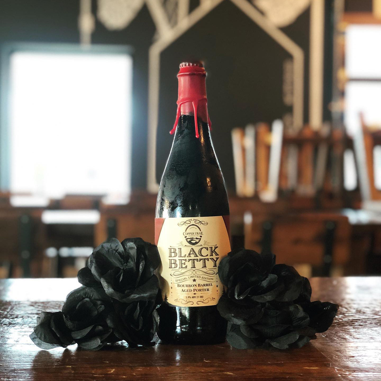 Bourbon Barrel Aged Black Betty Copper Trail Brewing
