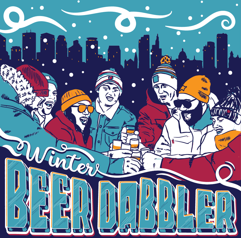 Winter Beer Dabbler 2023 • Illustration by Bruno Press